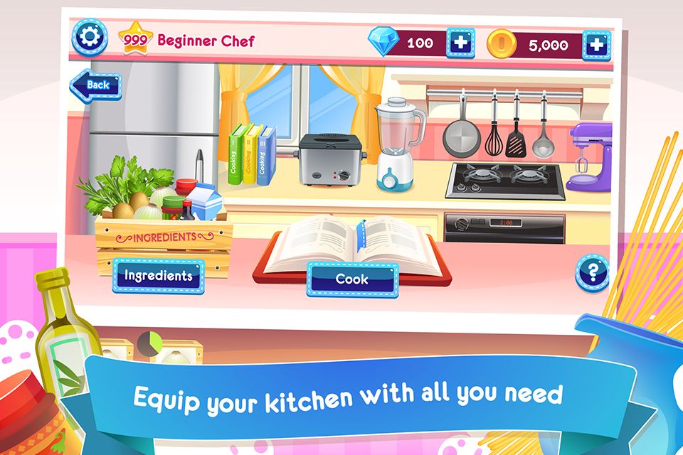 Cooking Story Deluxe - Cooking Experiments Game screenshot game