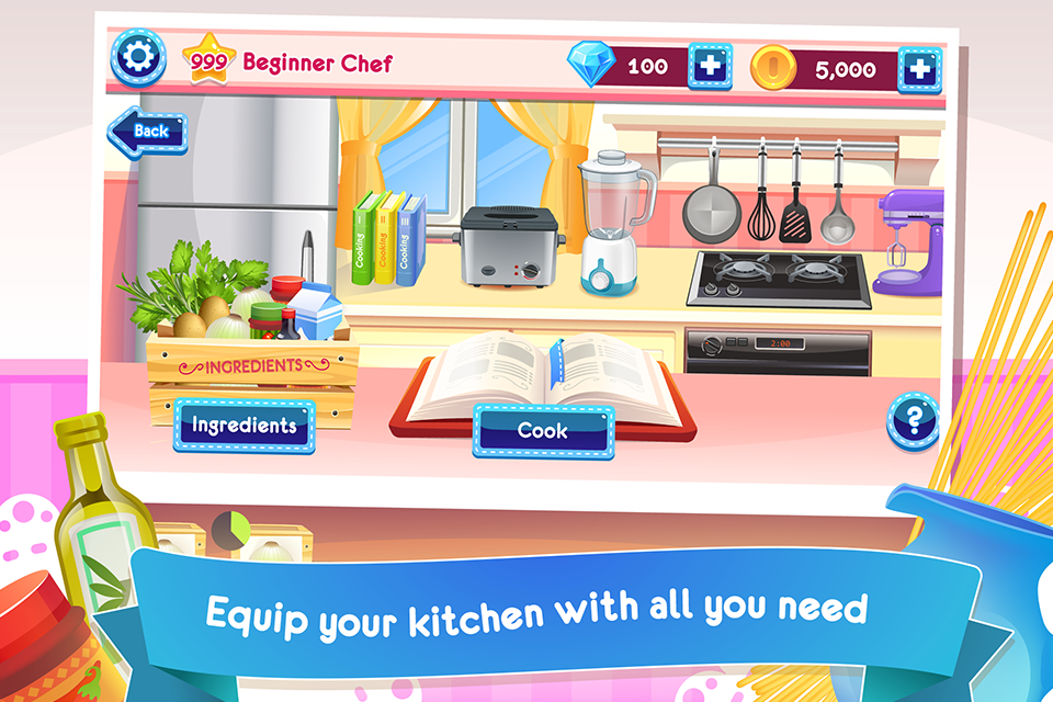 Скриншот игры Cooking Story Deluxe - Cooking Experiments Game