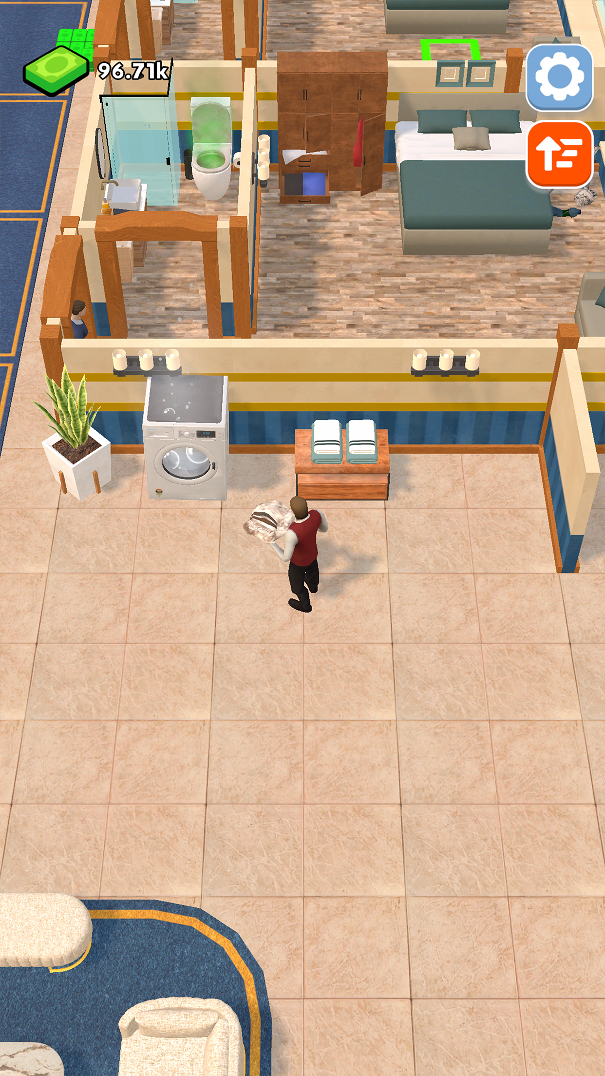 Hotel Manager Game Screenshot