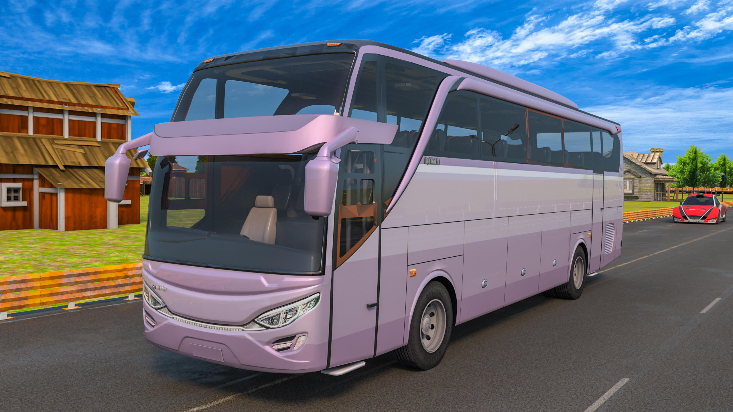 Bus Simulator Game 3D Game Screenshot