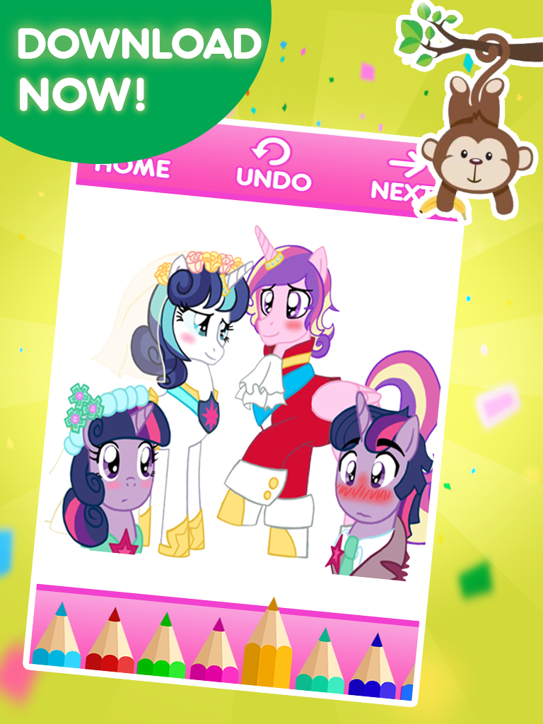 Coloring Games for Little Pony ภาพหน้าจอเกม