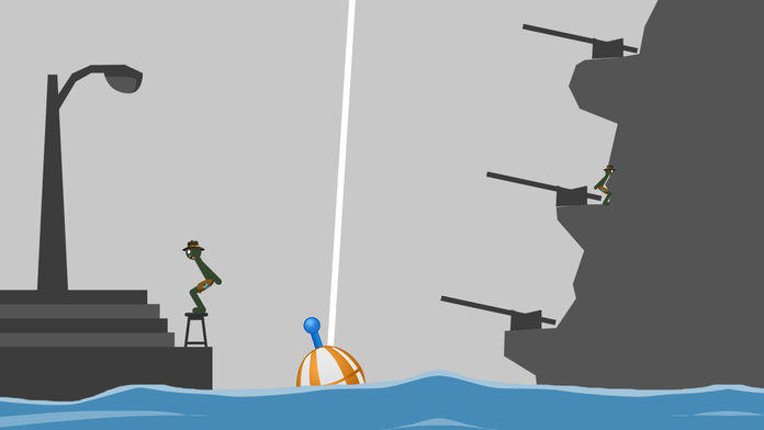 Captura de Tela do Jogo Stickman Flip Diving