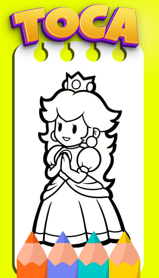 Screenshot 3 of Toca coloring book 