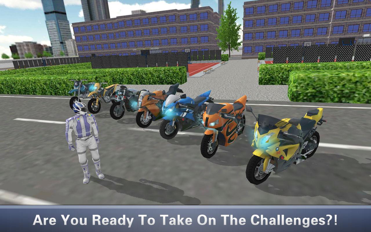 Furious City Moto Bike Racer 4 Game Screenshot