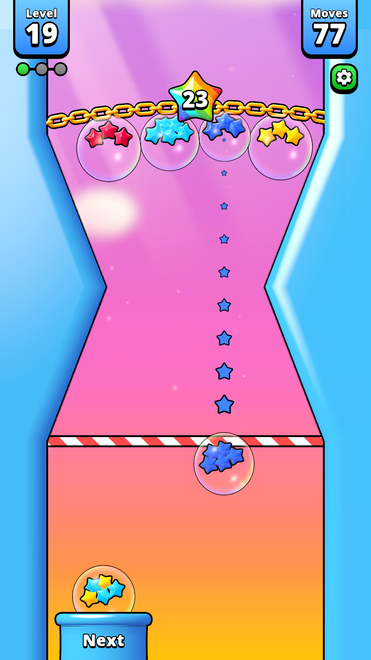 Star Sort: Bubble Puzzle ภาพหน้าจอเกม