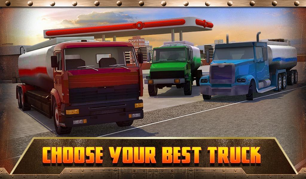 Oil Transport Truck 2016 Game Screenshot