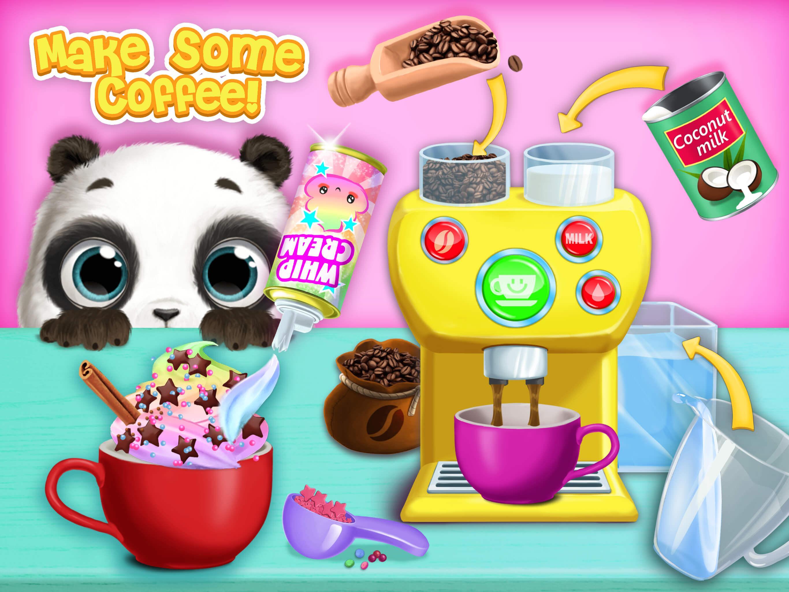 Panda Lu Baby Bear City Game Screenshot