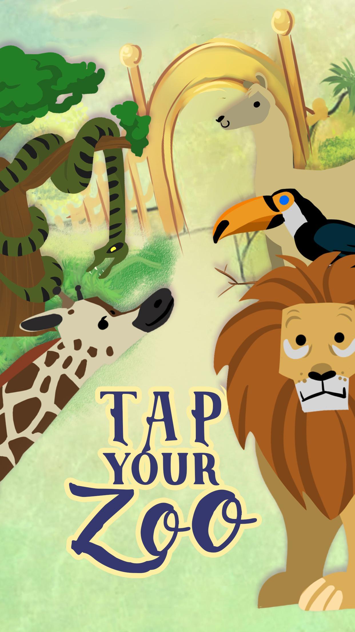 Screenshot 1 of Tap Your Zoo - clicker ocioso 1.0.2