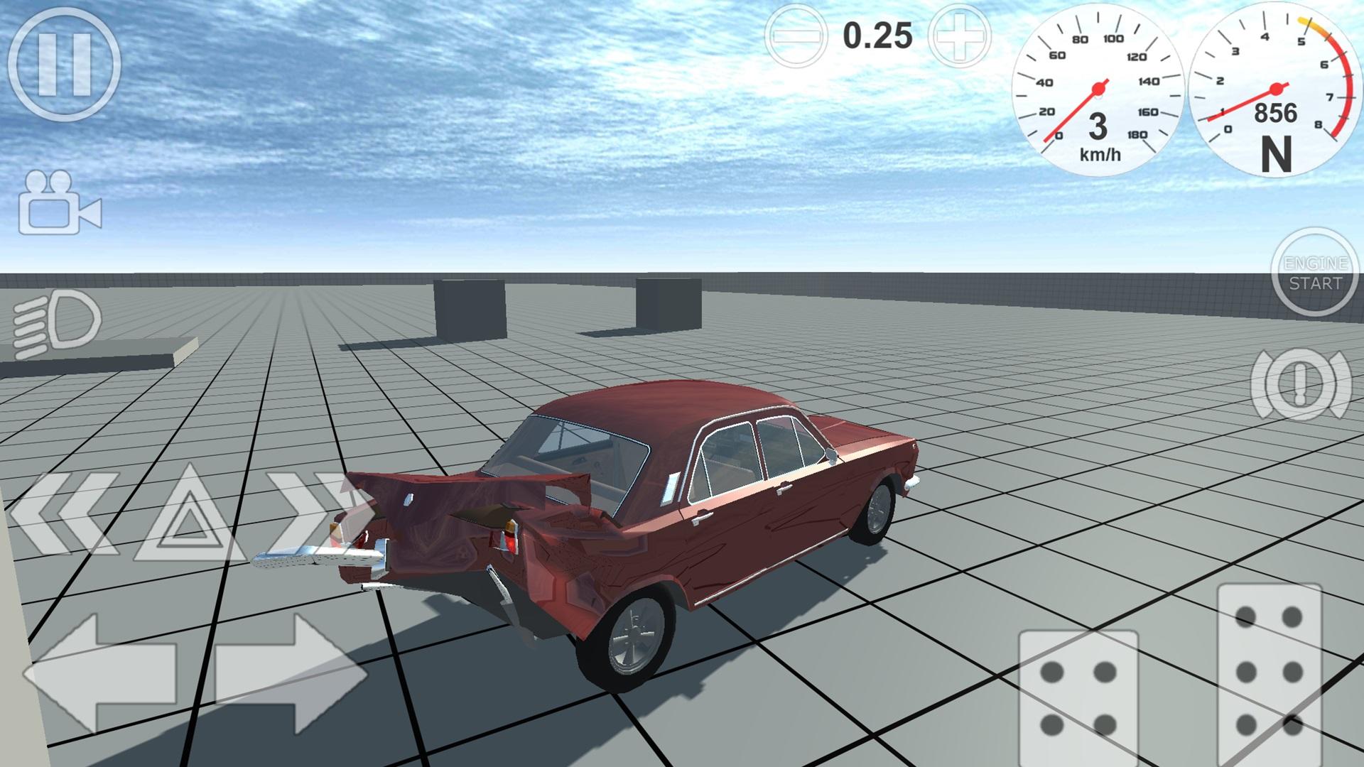 Not Simple Car Crash Game Screenshot