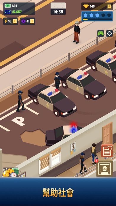 Idle Police Tycoon - Cops Game遊戲截圖