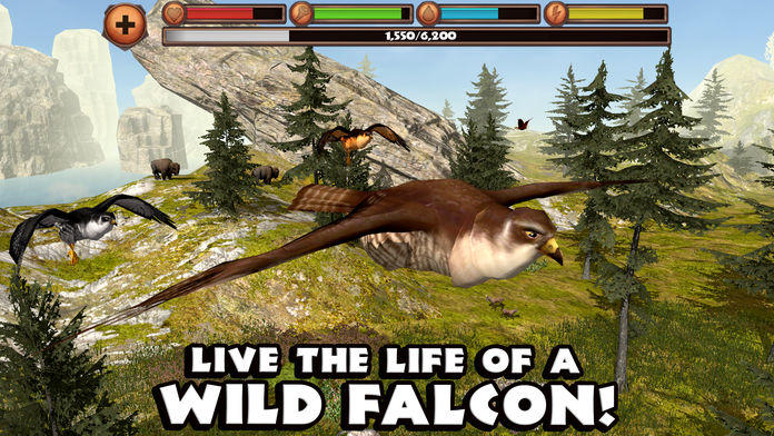 Falcon Simulator Game Screenshot