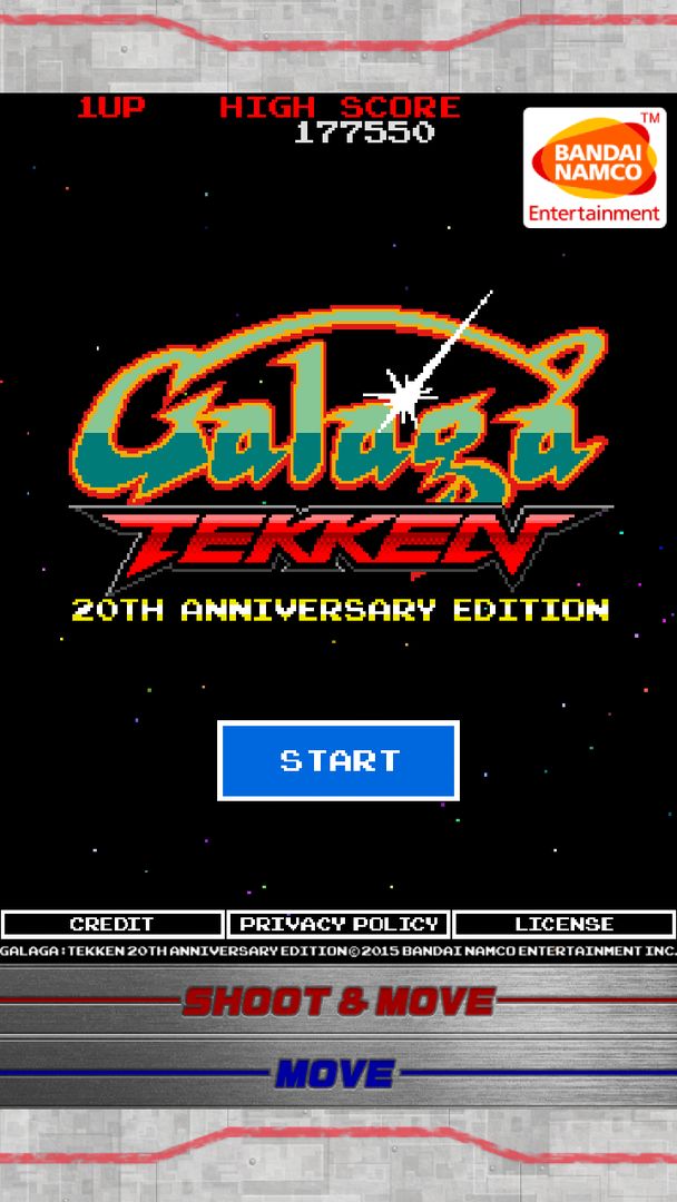 Galaga：TEKKEN Edition ภาพหน้าจอเกม