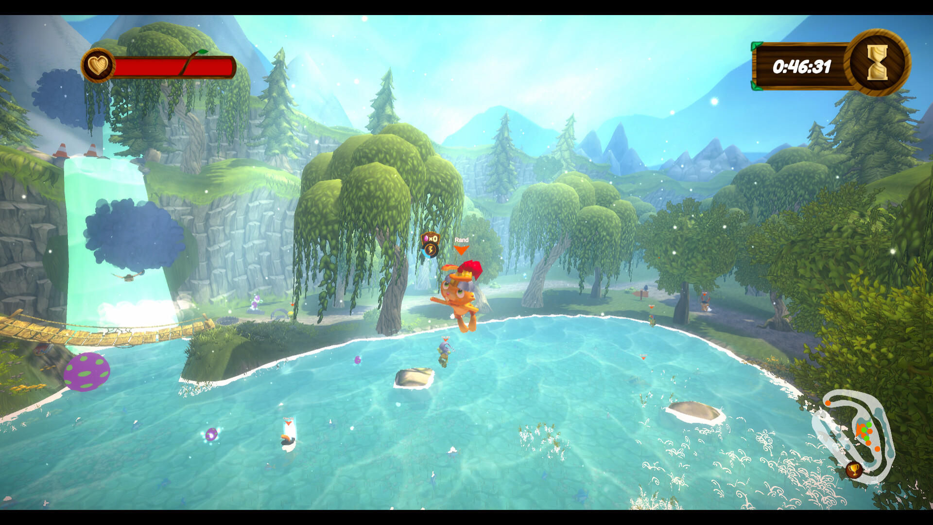 Screenshot of Running Fable