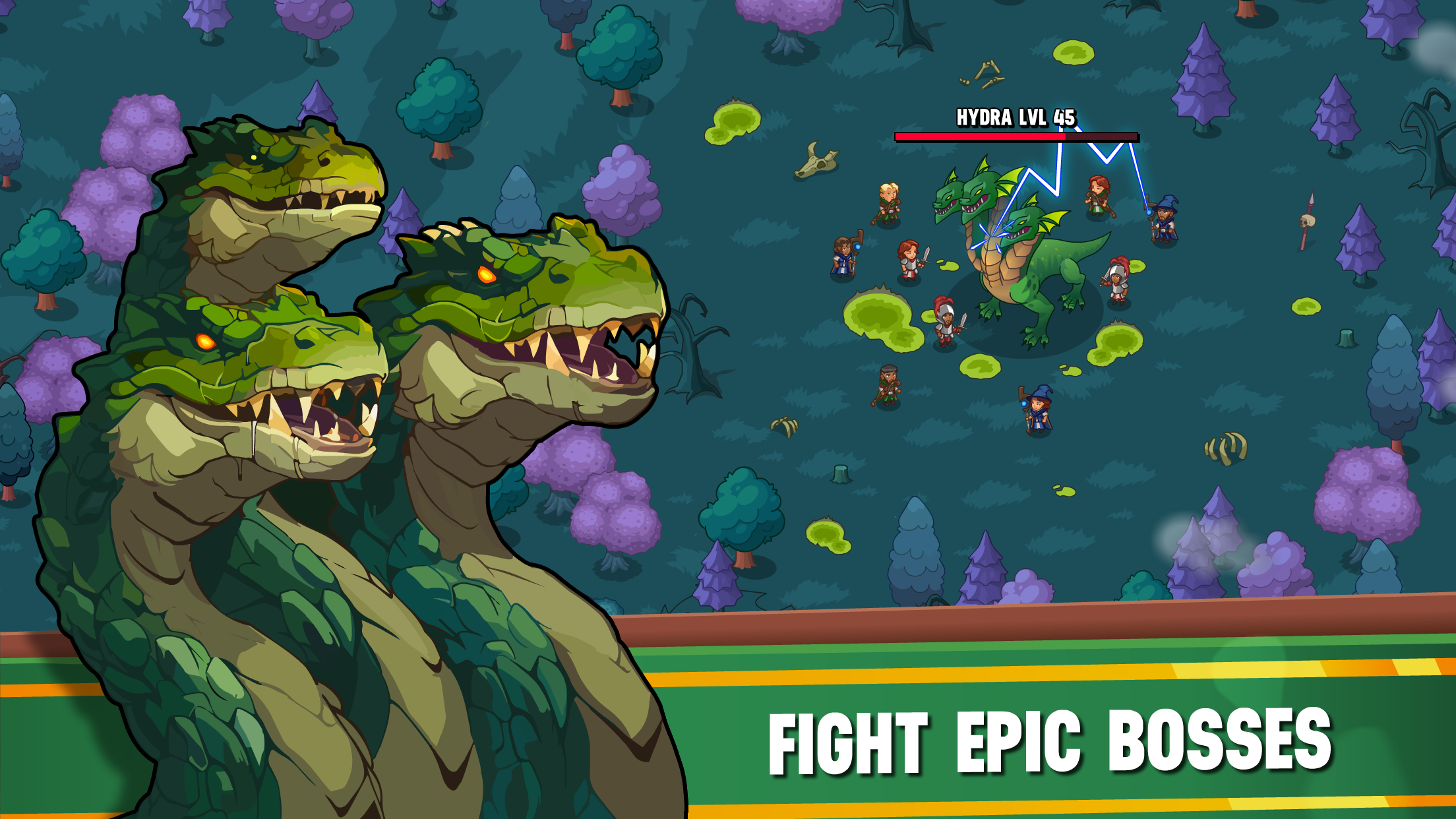 Legendary Hero Forge: Idle RPG Game Screenshot