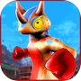 Rainbow Monster Boxing Fight