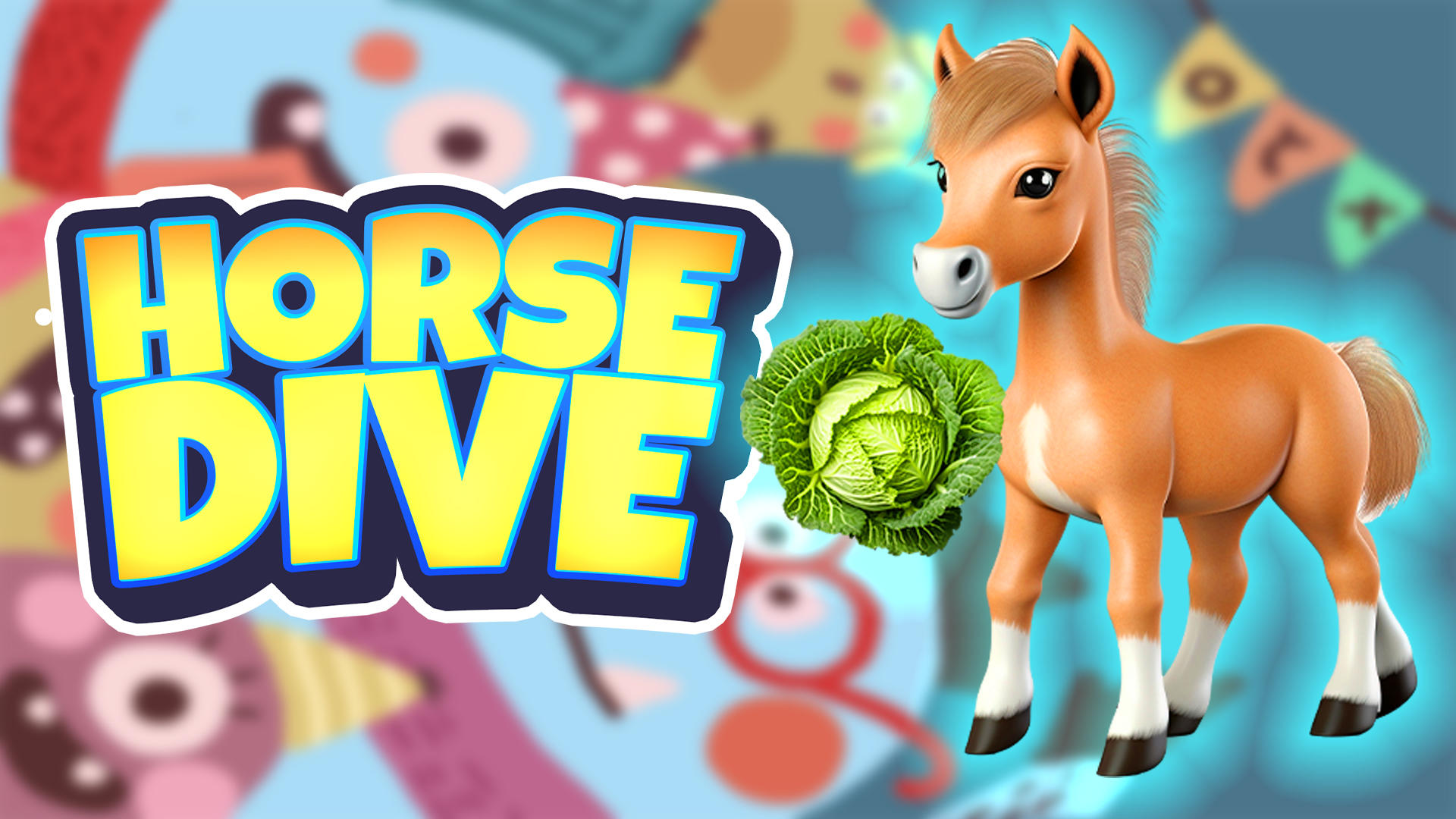 Horse Dive Falling Game Screenshot