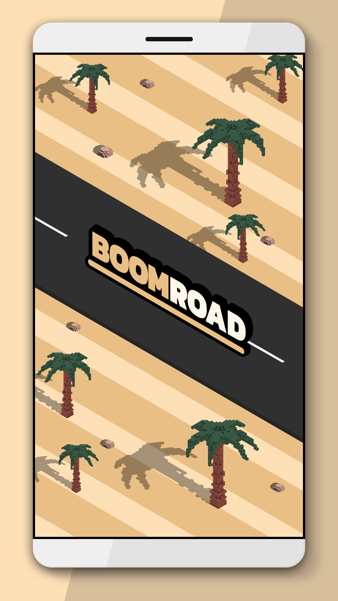 Screenshot 1 of Boom Road 3d memandu dan menembak 2.01