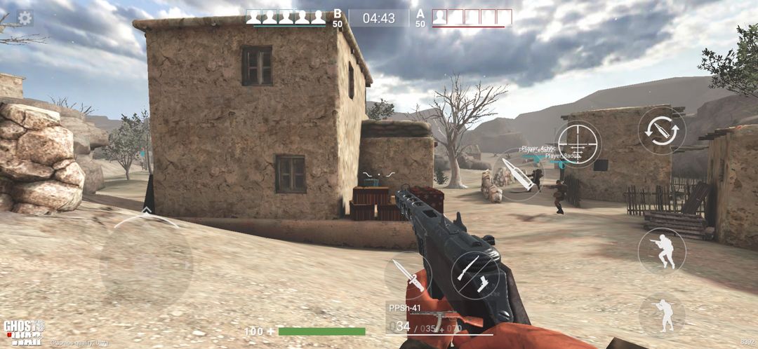 Ghosts of War: WW2 Call of Army D-Day screenshot game