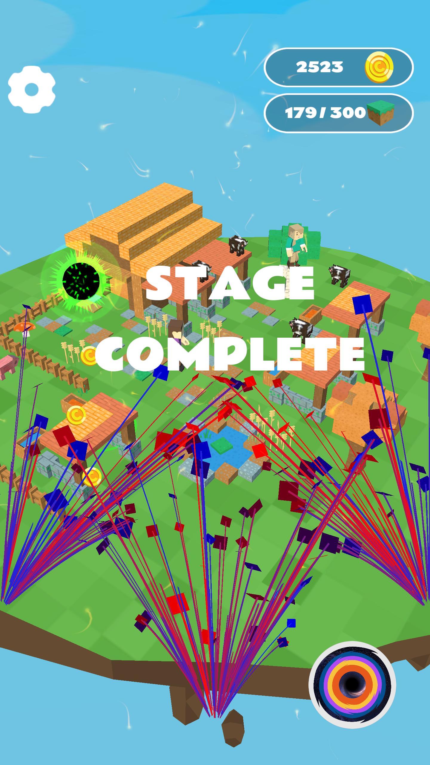 Hole Craft Game Screenshot