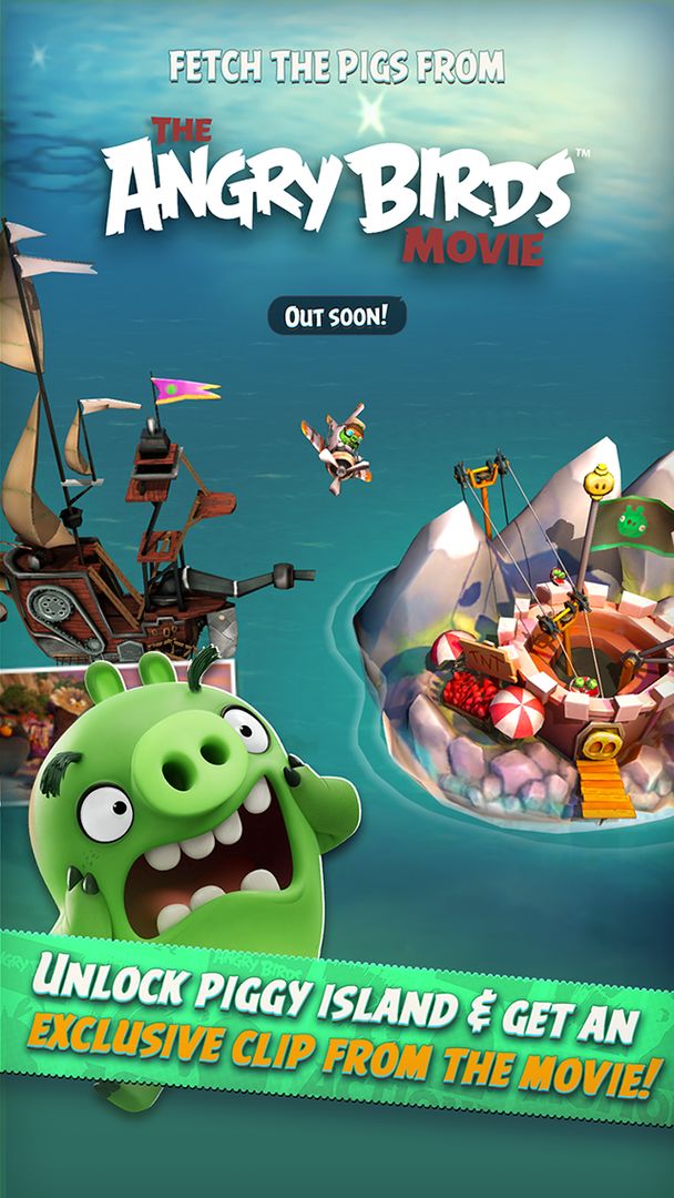 Screenshot of Angry Birds Action!