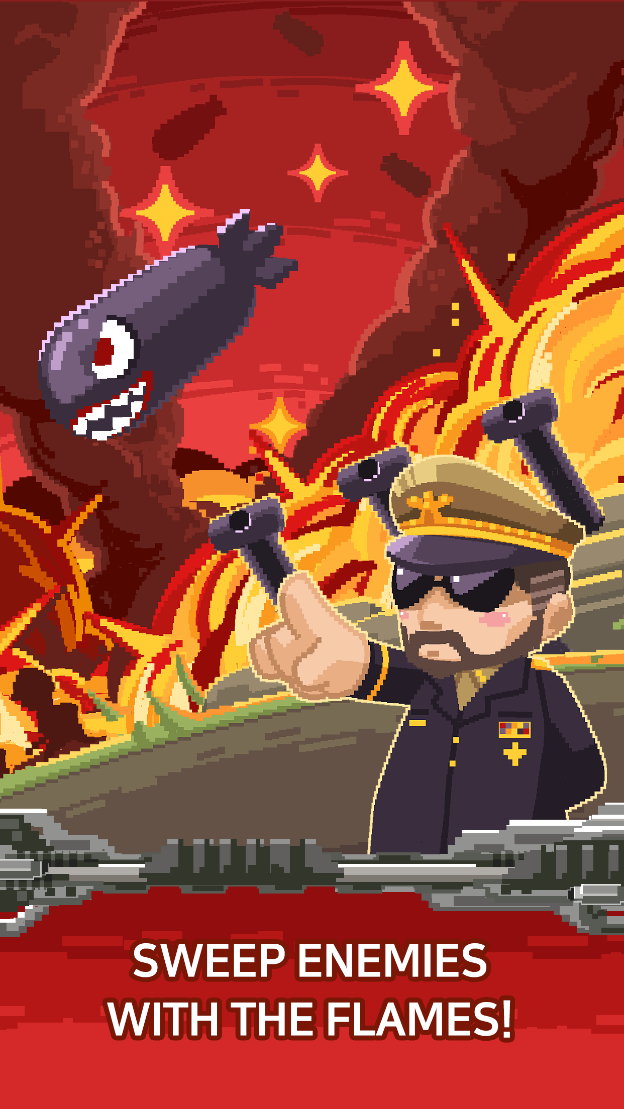 Rank Insignia Super Explosion Game Screenshot