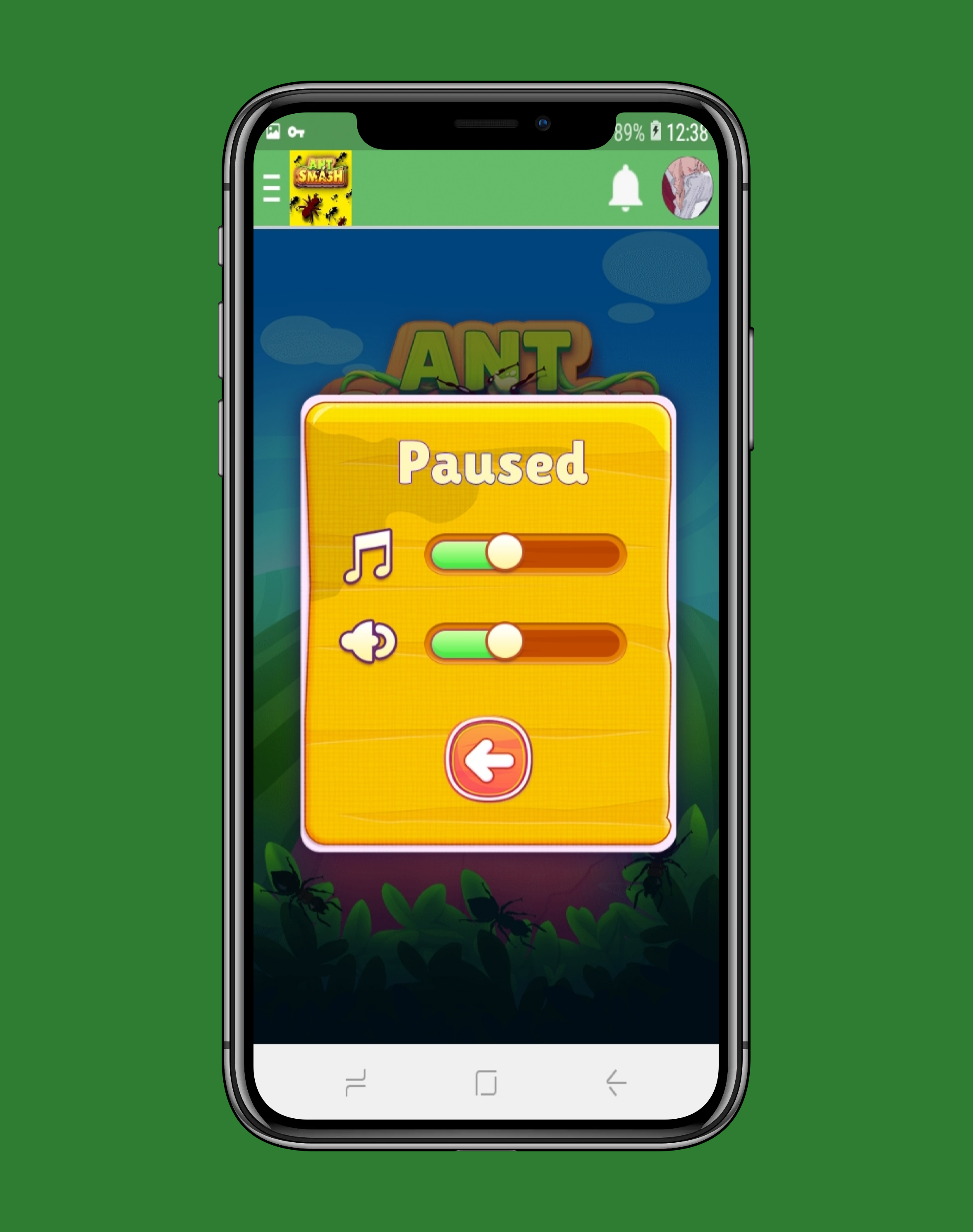Ant Smasher Game Screenshot