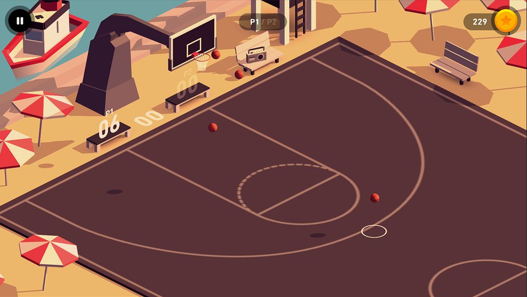 HOOP - Basketball 게임 스크린 샷