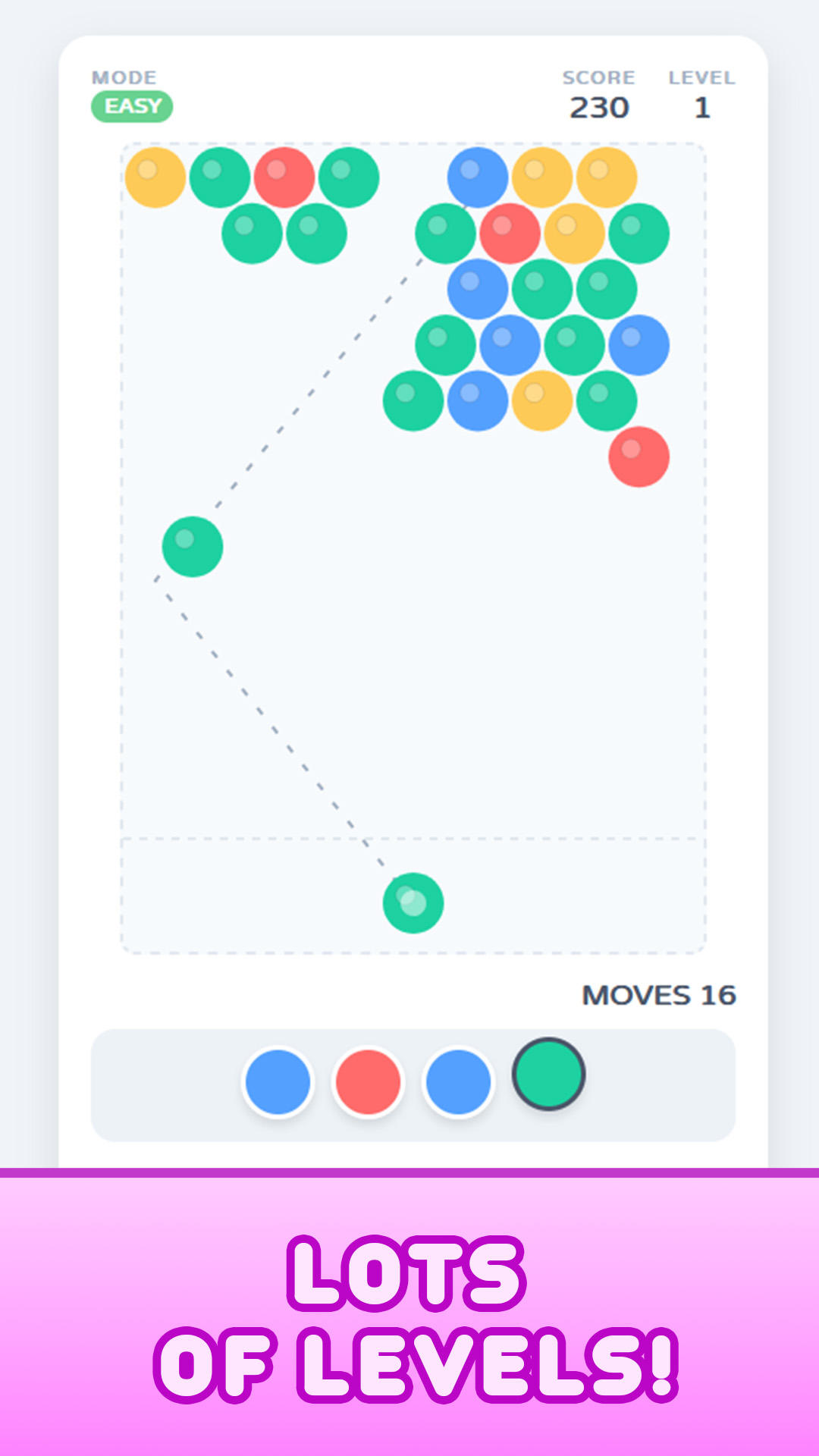 Bubble Color Mania Game Screenshot