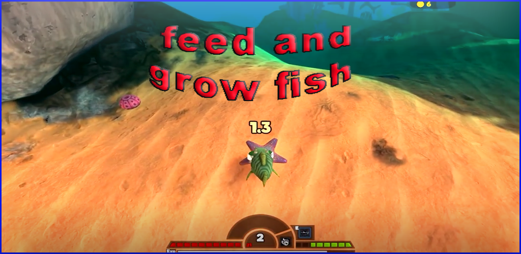 Banner of memberi makan dan tumbuh: ikan gila 2.2