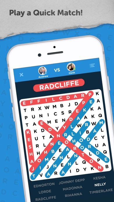 Infinite Word Search Puzzles screenshot game