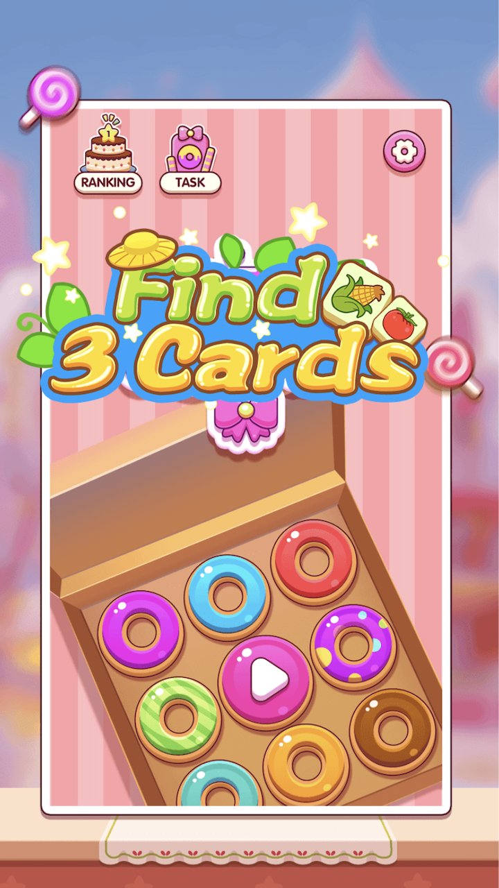 Screenshot of Find 3 Cards