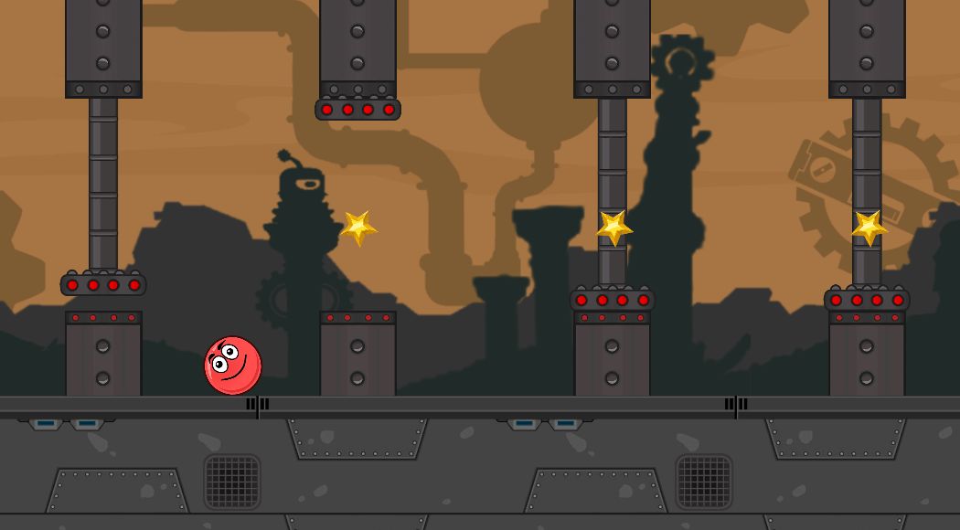 Red Ball Roll 2 screenshot game