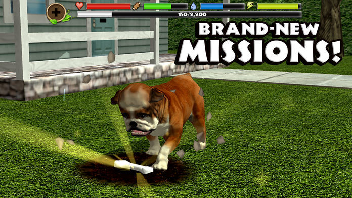 Stray Dog Simulator 게임 스크린 샷