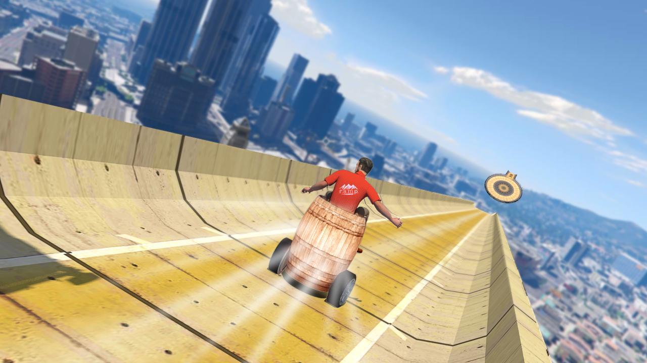 Screenshot of Mega Ramp: Impossible Stunts 3D