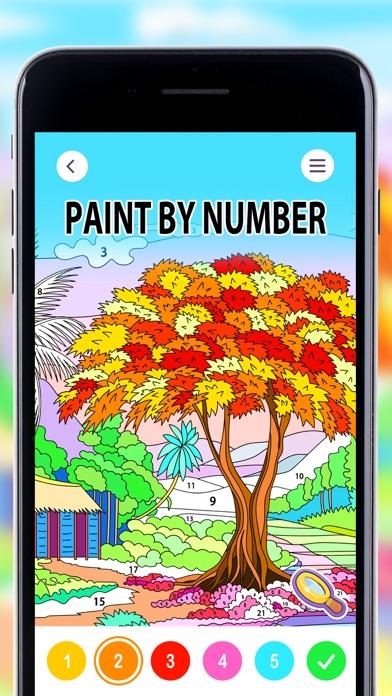 ColorPlanet® Paint by Number Game Screenshot