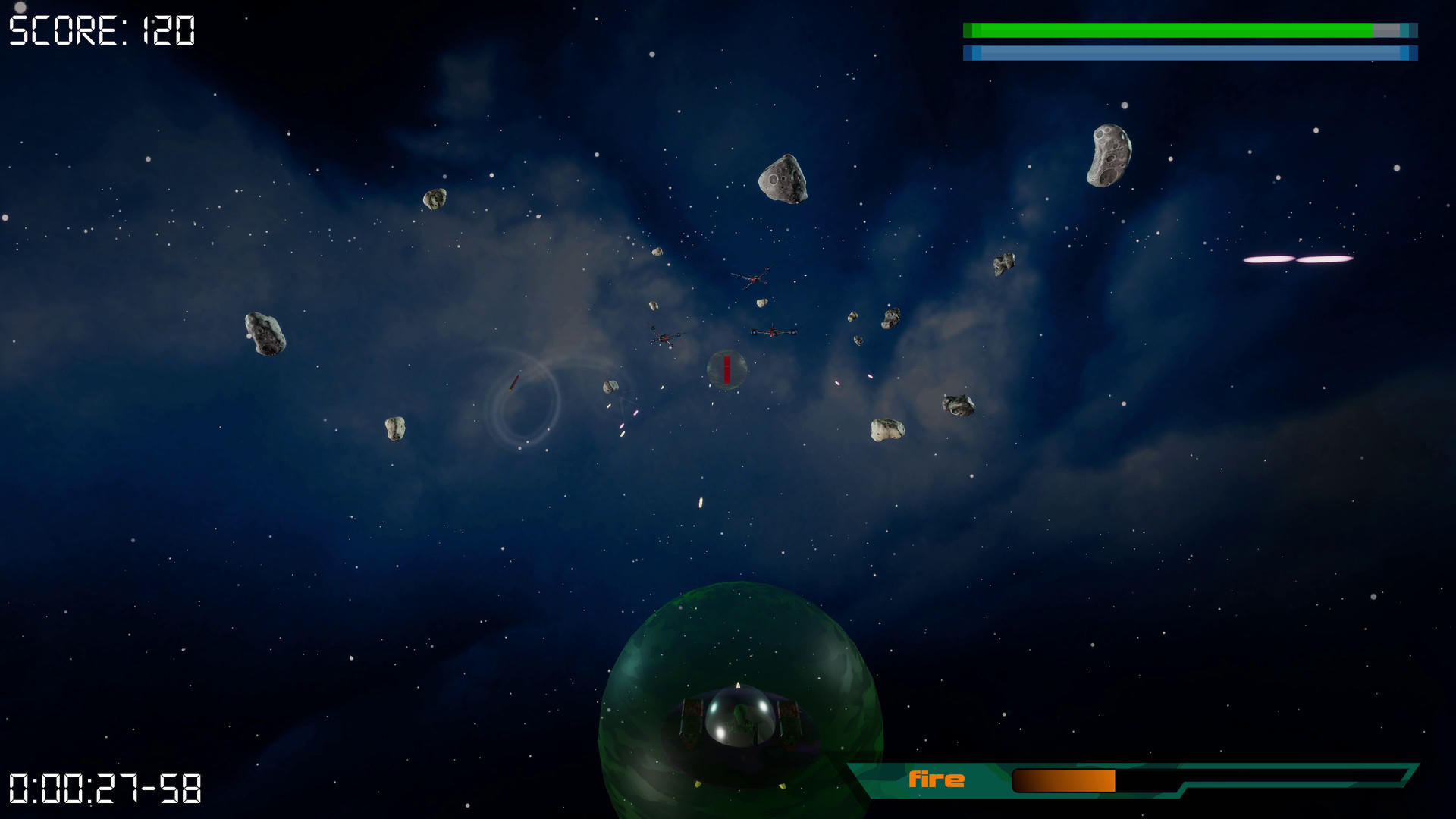Abda Redeemer: Space alien invasion screenshot game