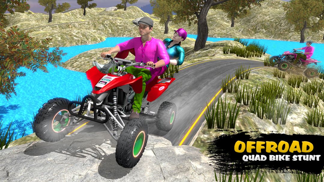 Quad Bike Offroad Uphill driving game 2019遊戲截圖