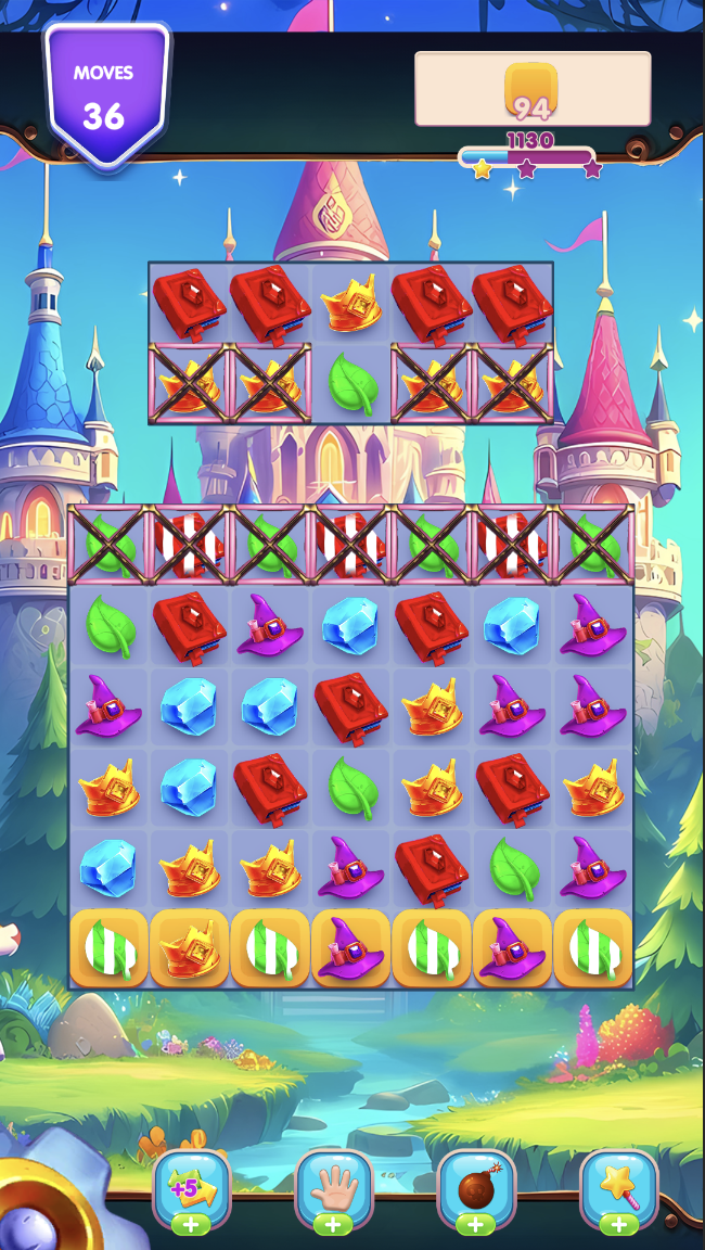 Elemental Match Game Screenshot