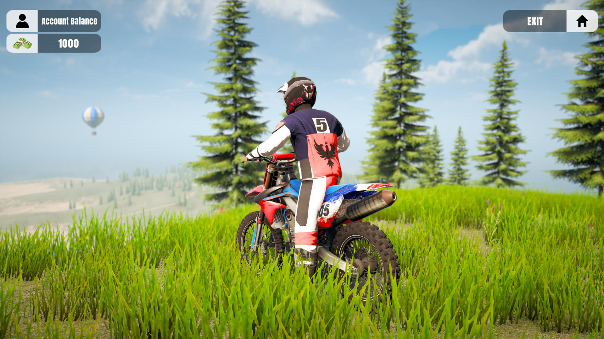 Screenshot of Dirt Bike Racer Simulator