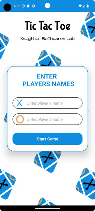Tic Tac Toe 2 Player XO Game Screenshot