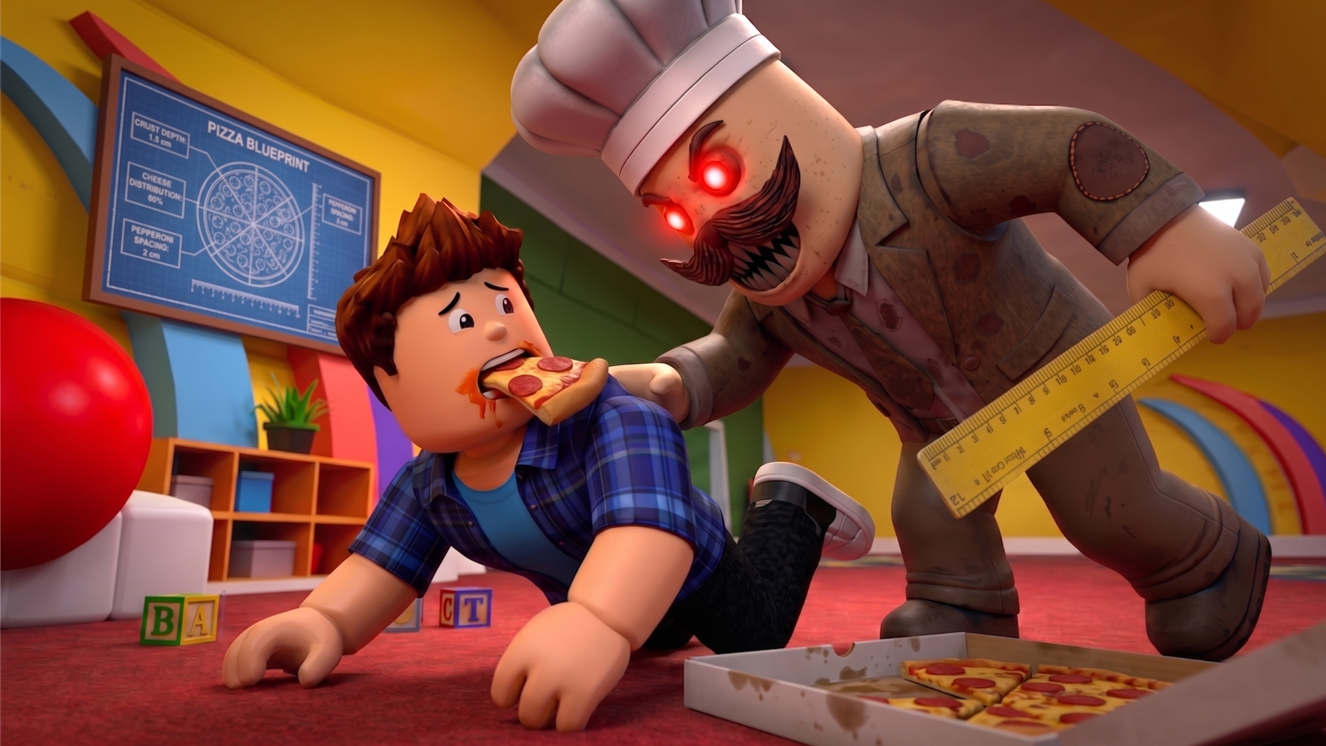 Papa Pizza School Escape Game Screenshot