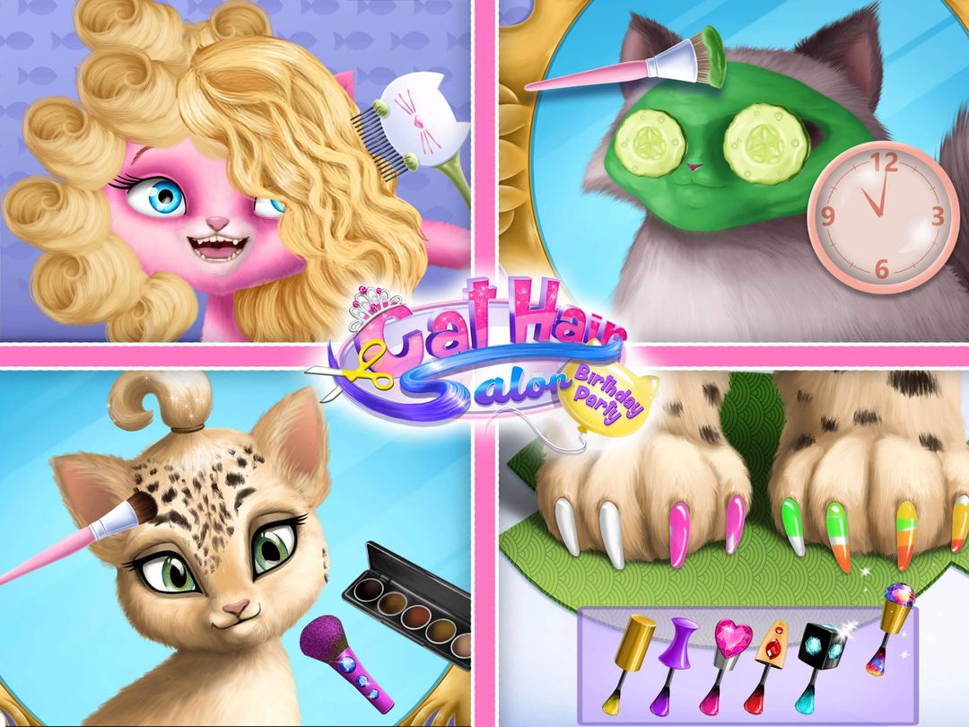Screenshot of Cat Hair Salon Birthday Party
