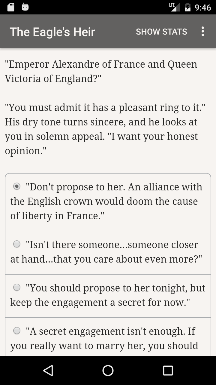 Cuplikan Layar Game The Eagle's Heir