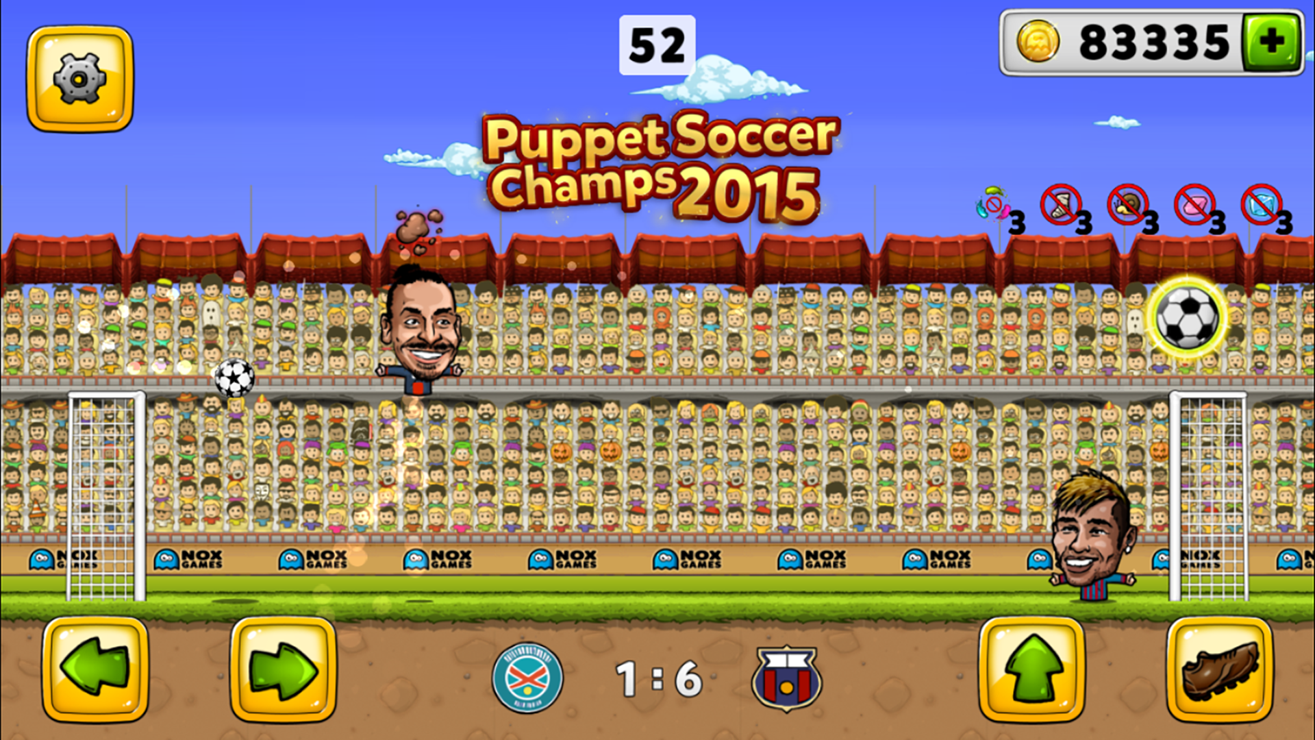 Puppet Soccer Football 2015 Game Screenshot