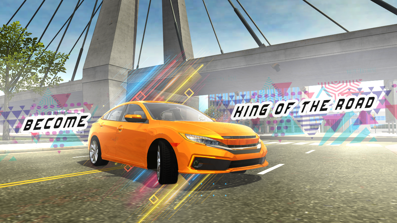 Car Simulator Civic ภาพหน้าจอเกม