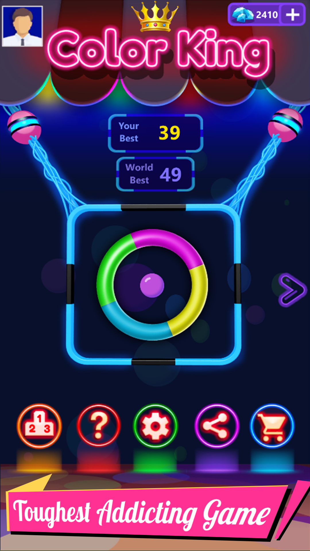 Color King Game Screenshot