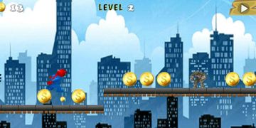 Amazing Spider Dash Game Screenshot