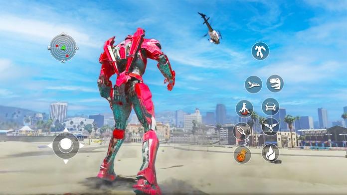 Real Robot Car Transform Game Game Screenshot