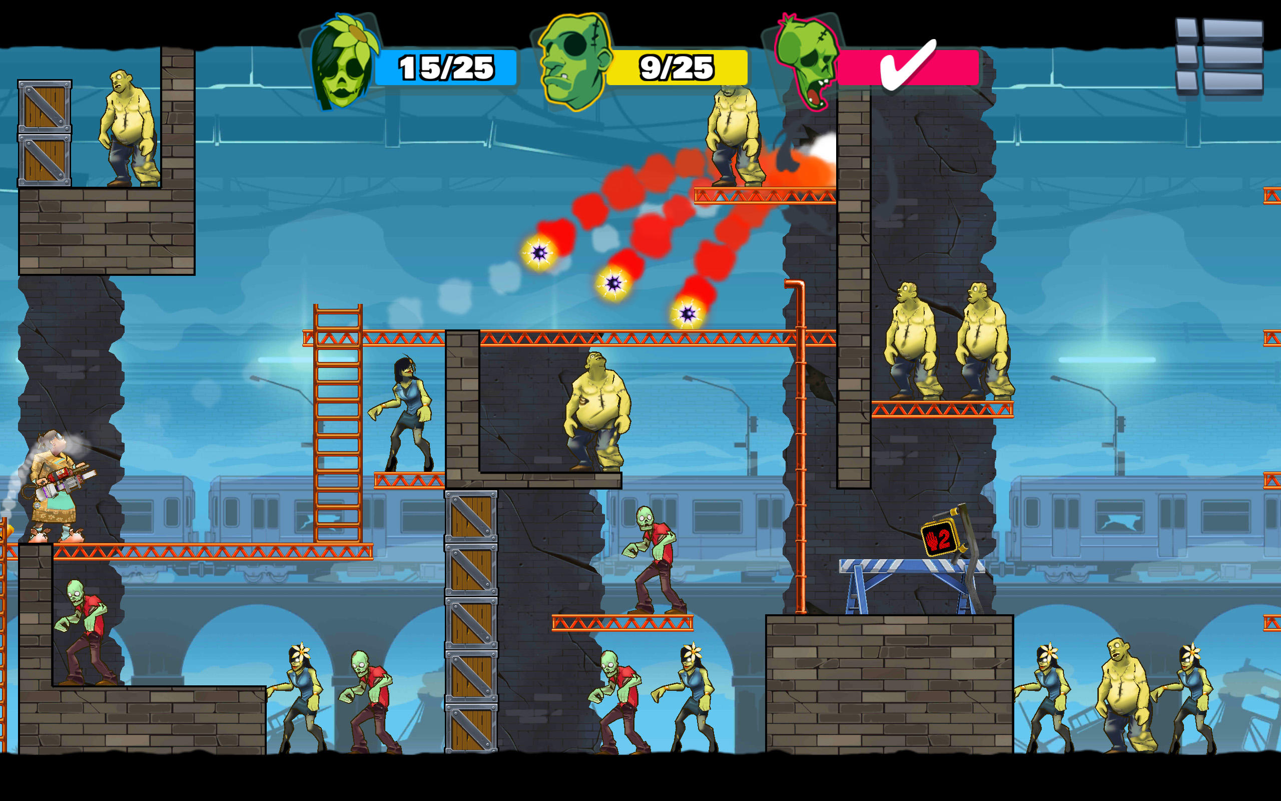 Stupid Zombies 3 ภาพหน้าจอเกม