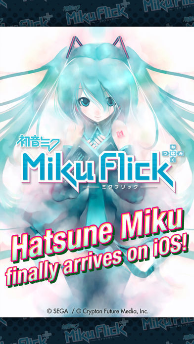 Miku Flick screenshot game